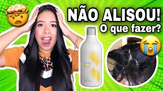 🤯A PROGRESSIVA FASHION GOLD NÃO ALISOU O QUE FAZER  Assista esse vídeo [upl. by Rosmarin]