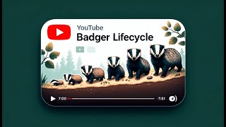 Burrows amp Beyond The Life Cycle of a Badger shorts [upl. by Anaes]