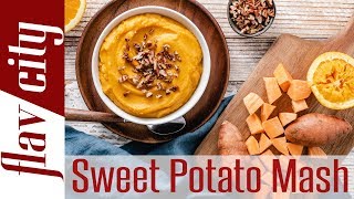 The ULTIMATE Sweet Potato Mash Recipe  Bobbys Kitchen Basics [upl. by Adnovaj]