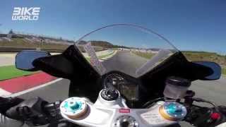 Aprilia RSV4 RF Onboard Lap of Portimão [upl. by Watt26]