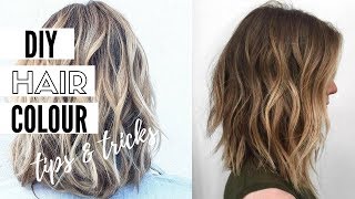 How To Color Your Hair At Home  Home Hair Dye Tips And Tricks [upl. by Valdes]