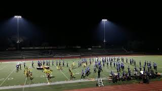 Saugus high school marching centurions  Moorpark battle of the bands 2019 [upl. by Cacia]