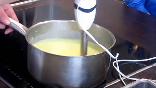 Cours de cuisine Le potage Parmentier [upl. by Acired]