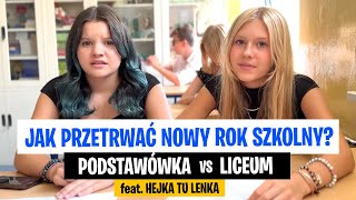 Jak przetrwać nowy rok szkolny Podstawówka vs Liceum [upl. by Renckens]