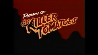 quotReturn of the Killer Tomatoesquot TV Spot  Anthony Starke amp George Clooney Movie 1988 [upl. by Trevethick]