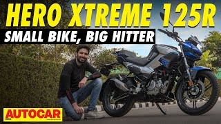 Hero Xtreme 125R review  A proper TVS Raider rival  First Ride  Autocar India [upl. by Hicks270]