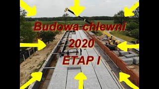 Budowa chlewni 2020 ETAP I [upl. by Mcspadden]