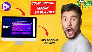 cómo iniciar sesión en playnet bolivia [upl. by Macintosh648]