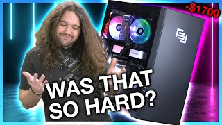 Maingear Did It Right Secret Prebuilt Gaming PC Review 1700 Vybe [upl. by Meldoh652]