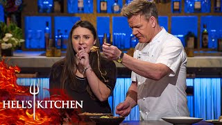 Is Megan Ramsay Just As Brutal As Her Dad In Rating The Birthday Dishes  Hells Kitchen [upl. by Votaw]