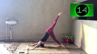 25 Minute POWER YOGA Workout by Gatello gatelloyoga gatellopoweryoga [upl. by Yila]