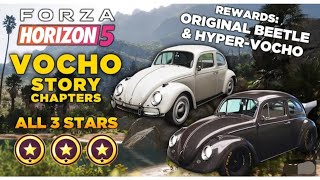 4k All Vocho Story Chapters Forza Horizon 5 Gameplay [upl. by Nairam]