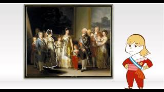 Obra comentada La familia de Carlos IV de Goya [upl. by Odnanreh]