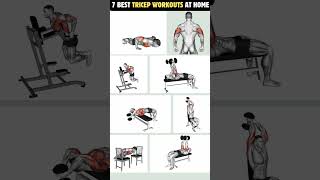 7 Best Tricep Workouts At Home For Strong amp Toned Arms workout tricepsworkout [upl. by Aim471]