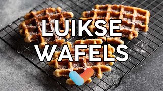 Luikse Wafels  TUTORIAL  Zo maak je ECHTE Luikse wafels [upl. by Blen]