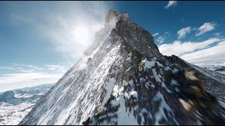 Summiting the Matterhorn with an FPV Drone [upl. by Christalle]