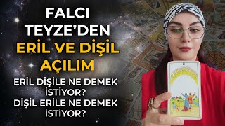 FALCI TEYZEDEN ERİL VE DİŞİL AÇILIM DİŞİL ERİLE NE DEMEK İSTİYOR ERİL DİŞİLE NE DEMEK İSTİYOR [upl. by Keeley168]