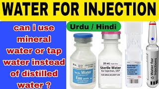 water for injection antibiotic dilution  sterile water for medicine dilution  powder injection [upl. by Honna257]