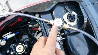 HHO MOTOR CONVERSION DE MOTOCICLETA A GAS LP [upl. by Yatnoed]