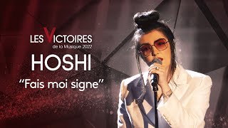 Hoshi  Faismoi signe Live Victoires 2022 [upl. by Lister995]