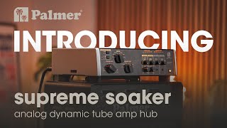 Introducing the Palmer SUPREME SOAKER  Analog Dynamic Tube Amp Hub [upl. by Alis199]