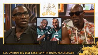 Donovan McNabb telling TO to “Shut the fck up” sparked their beef  EP 35  CLUB SHAY SHAY S2 [upl. by Doowle24]