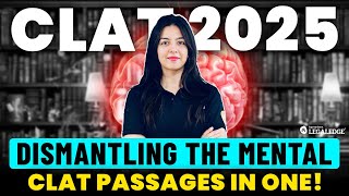 CLAT 2025 English Preparation  Master Reading Comprehension with Past Year Passages [upl. by Licko]