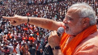 Narendra Modis hunkaar rally in Bihar [upl. by Emmit]