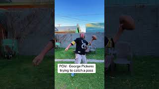 George Pickens trying to catch a pass [upl. by Vittorio972]