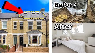 FULL HOUSE RENOVATION ON OUR LONDON VICTORIAN TERRACE  FINISHED HOME TOUR  Luxury Loft Conversion [upl. by Retsae]