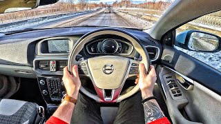 2019 Volvo V40 15 AT  POV TEST DRIVE [upl. by Maro]