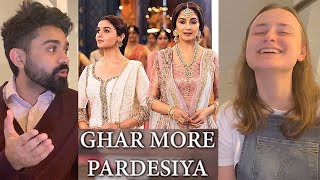 GHAR MORE PARDESIYA Reaction  Review Kalank  Alia Bhatt  Madhuri Dixit [upl. by Ahusoj]