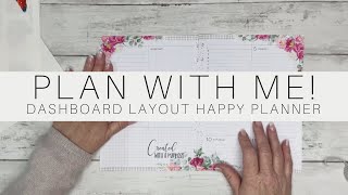 Plan With Me  Happy Planner Dashboard Layout  February 4 2024 [upl. by Sedgewinn196]