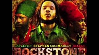 STEPHEN MARLEY Feat CAPLETON SIZZLA  ROCKSTONE  WITH LYRICS [upl. by Nad]