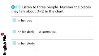 English File elementary 4th edition SB25 [upl. by Elene]