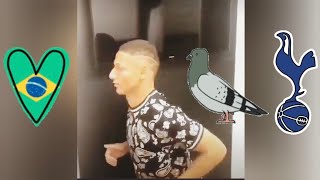 Richarlsons famous PIGEON DANCE POMBO 🔥 brazil tottenham worldcup22 [upl. by Abbotson]