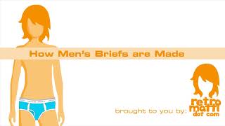 How Mens Briefs are Made [upl. by Osmen]