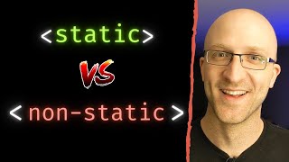 Static vs NonStatic Variables and Methods In Java  Full Simple Tutorial [upl. by Hnahc]