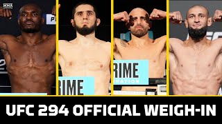 UFC 294 Makhachev vs Volkanovski 2 Official WeighIn LIVE Stream  MMA Fighting [upl. by Gretel]