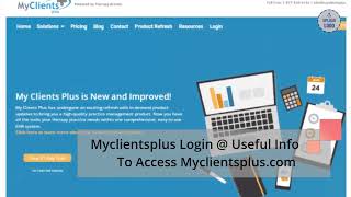 Myclientsplus Login  Useful Info To Access Myclientspluscom [upl. by Alguire]