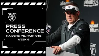 Coach McDaniels and Brian Hoyer Postgame Presser  Week 6 vs Patriots [upl. by Yvette]