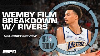 Victor Wembanyama film breakdown w Austin Rivers 📽️ He has ALL THE INTANGIBLES  NBA Today [upl. by Cox697]