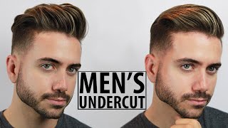 Disconnected Undercut  Haircut and Style Tutorial  2 Easy Undercut Hairstyles for Men  Alex Costa [upl. by Acirre646]