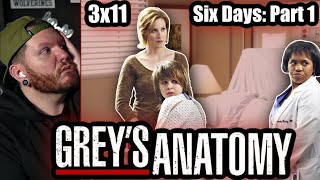 Greys Anatomy REACTION 3x11 Six Days Part 1 [upl. by Eissak476]