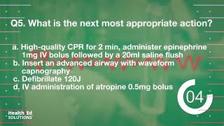 ACLS Megacode Scenario 3 Bradycardia to Ventricular Fibrillation to ROSC [upl. by Ilario]