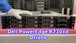 Dell PowerEdge R730xd HDDs amp SSDs  Hard Drives  Solid State Drives  Testing with Dell Diagnostics [upl. by Atirres841]