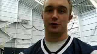 UConn Quarterback Zach Frazer On Competition in Camp [upl. by Colby]