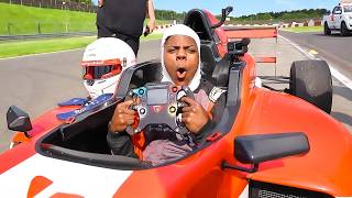 My First Time Driving An F1 CAR GONE WRONG [upl. by Artinad]