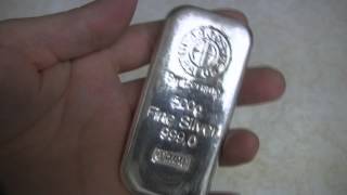 Argor Heraeus 500g Silver Bar Review [upl. by Gladis274]