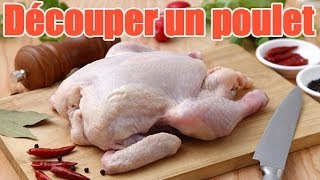 Tuto cuisine Comment découper un poulet facilement [upl. by Woodhead]